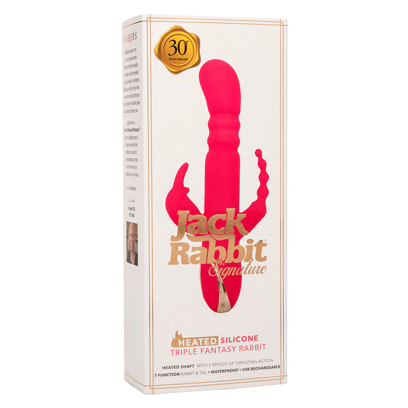 CALEXOTICS - JACK FANTASY TROSTRUKI GRIJANI RABBIT VIBRATOR PINK
