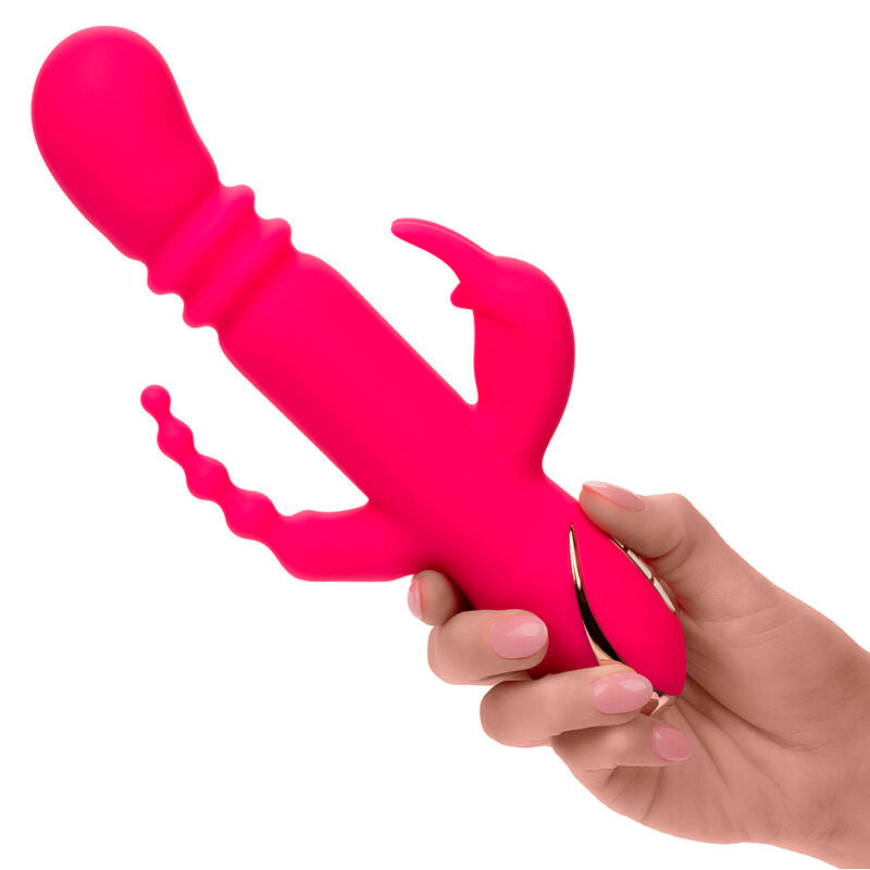CALEXOTICS - JACK FANTASY TROSTRUKI GRIJANI RABBIT VIBRATOR PINK