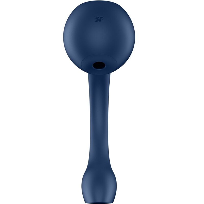 SATISFYER - PRO+ WAVE 4 STIMULATOR G-TOČKE I ZRAČNOG PULSA BESPLATNA APLIKACIJA TAMNOPLAVA