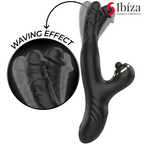 IBIZA - DVOSTRUKI VIBRATOR TWO DRAGONS CRNI