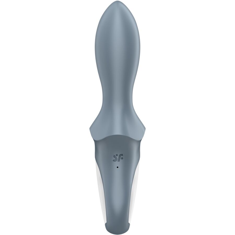 SATISFYER - ZRAČNA PUMPA ZA GUŽICU 1 ANALNI NAPUHAVNI VIBRATOR SIVI