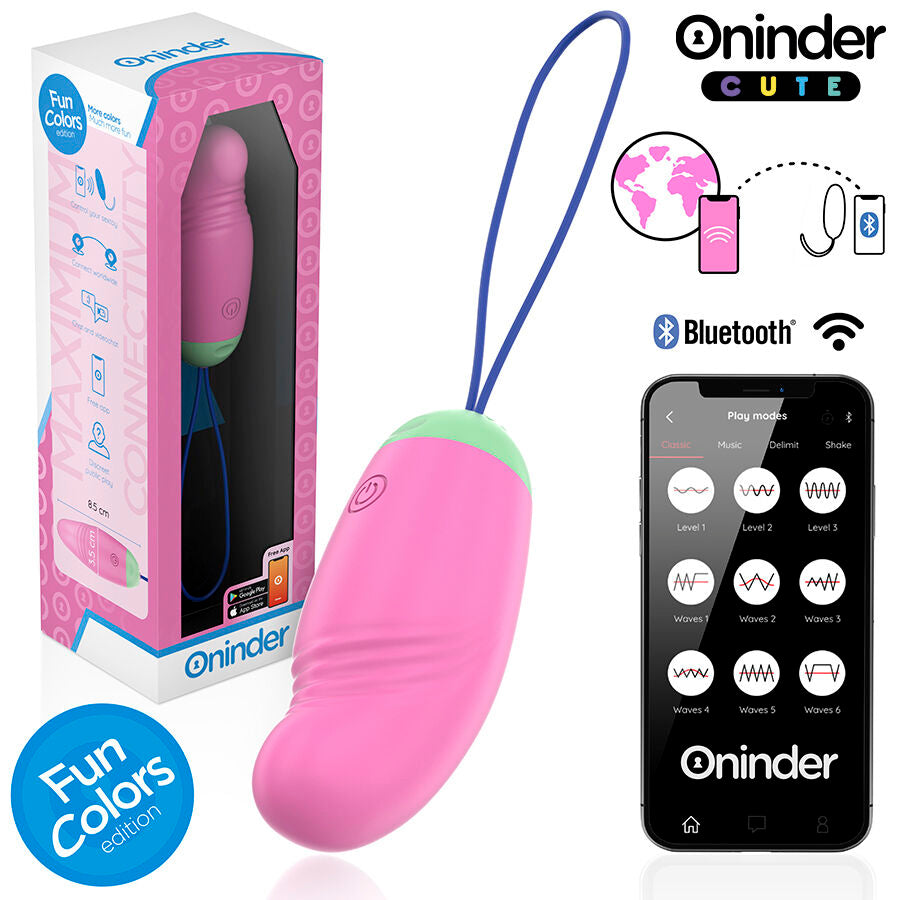 ONINDER CUTE - LJUBITELJ UGODE VIBRO-ROTIRAJUĆE JAJE