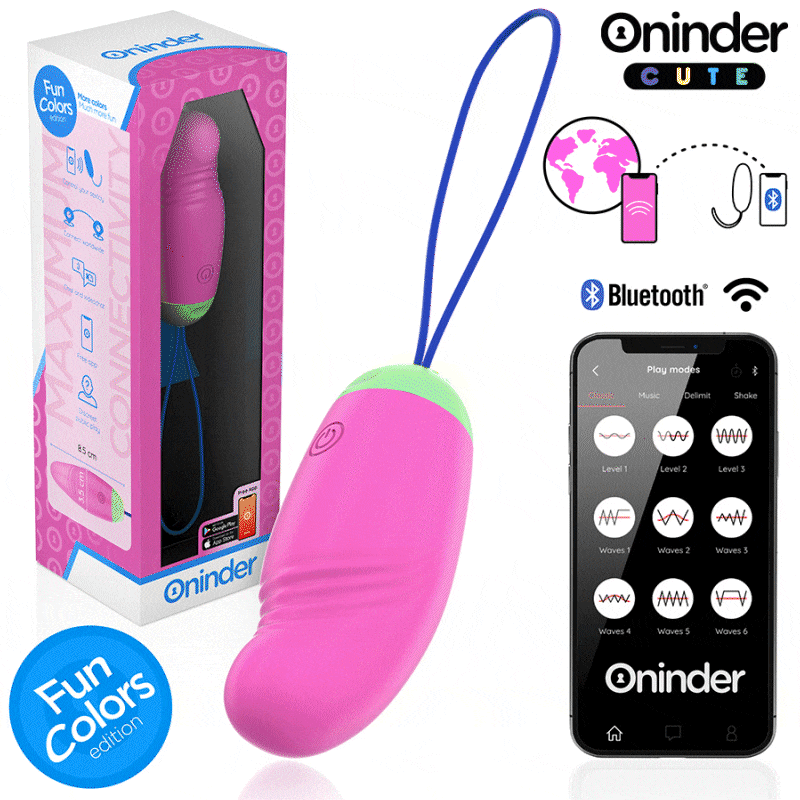 ONINDER CUTE - LJUBITELJ UGODE VIBRO-ROTIRAJUĆE JAJE