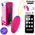 ONINDER CUTE - LJUBITELJ UGODE SILIKONSKO JAJE S VIBRO-VALOVIMA I TAPKANJEM