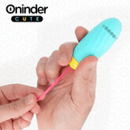 ONINDER CUTE - LJUBAVNI UŽITAK VIBRO-ROTIRAJUĆE SILIKONSKO JAJE DRAGULJ