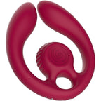 PUŽ VIBRACIJA - GIZI DUO STIMULATOR ZA PAROVE S DALJINSKIM UPRAVLJAČEM BORDO