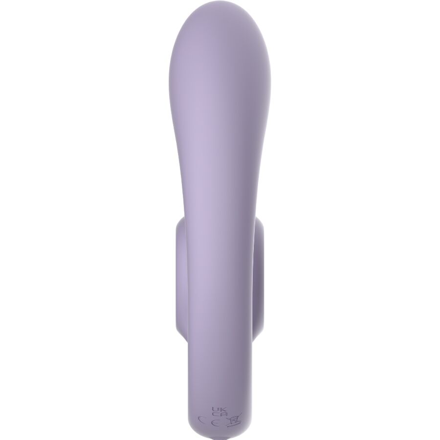 PUŽ VIBRACIJA - GIZI DUO STIMULATOR ZA PAROVE S DALJINSKIM UPRAVLJAČEM LJUBIČASTA