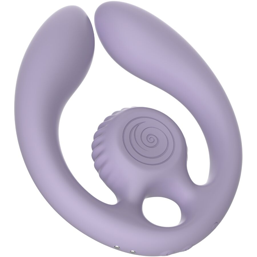 PUŽ VIBRACIJA - GIZI DUO STIMULATOR ZA PAROVE S DALJINSKIM UPRAVLJAČEM LJUBIČASTA
