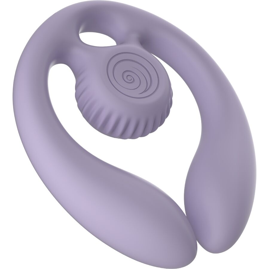 PUŽ VIBRACIJA - GIZI DUO STIMULATOR ZA PAROVE S DALJINSKIM UPRAVLJAČEM LJUBIČASTA