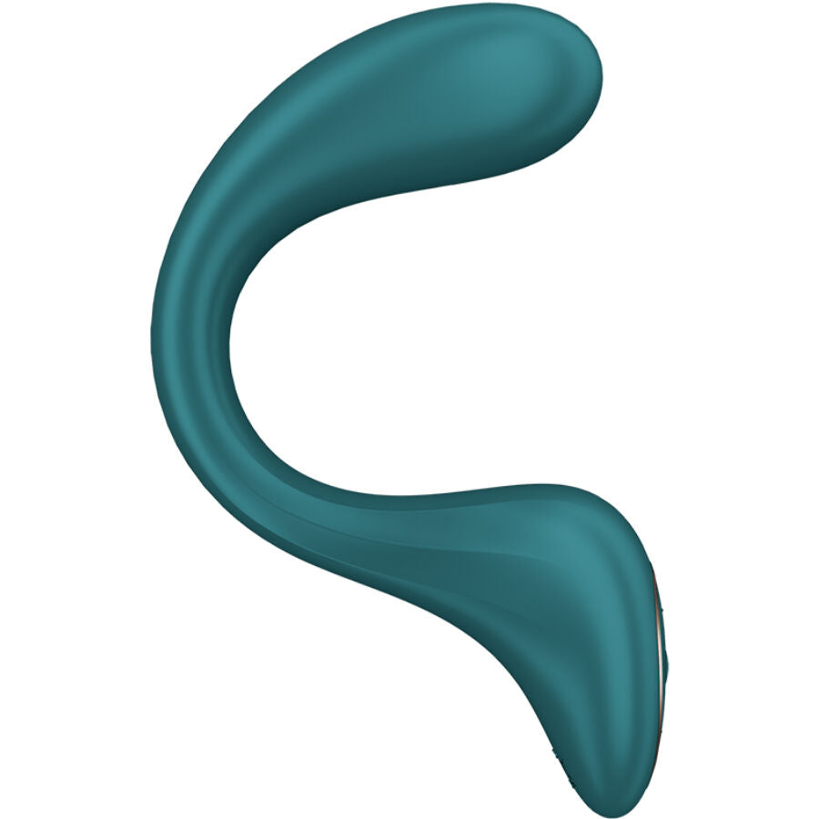 SATISFYER - G FOR FODDES 2 RABBIT VIBRATOR BOČICA ZELENA