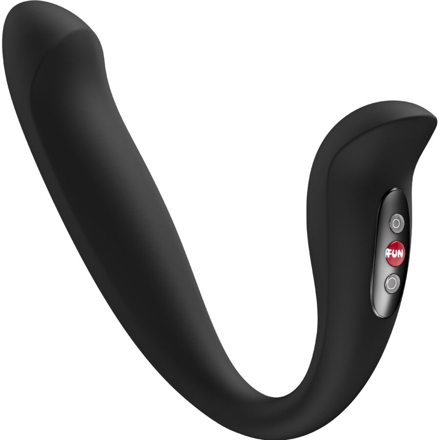 FUN FACTORY - VELOCE UGRADBENI DVOSTRUKI ZRAČNI PULSE VIBRATOR CRNI