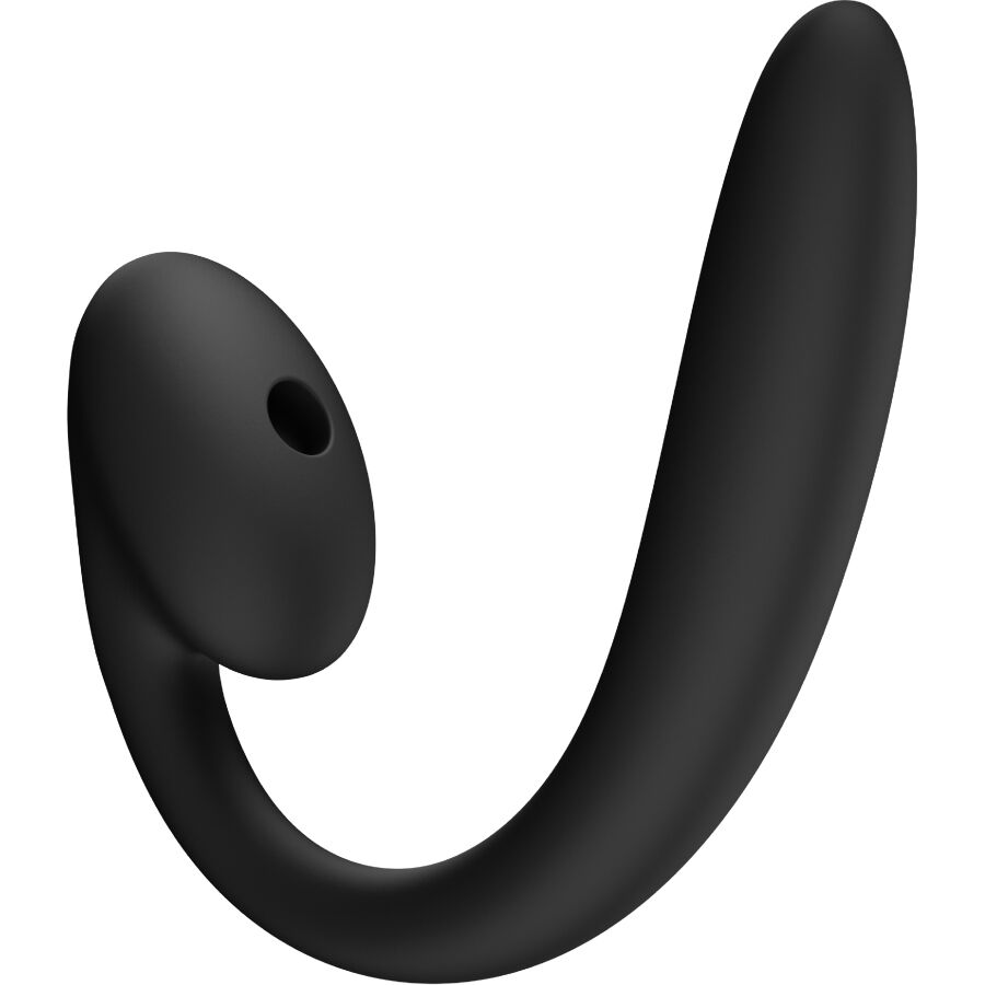 FUN FACTORY - CRESCENDO UGRADBENI DVOSTRUKI ZRAČNI PULSE VIBRATOR CRNI