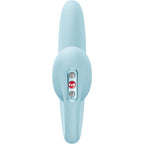 FUN FACTORY - CRESCENDO UGRADBENI DVOSTRUKI ZRAČNI PULSE VIBRATOR LEDENO PLAVA