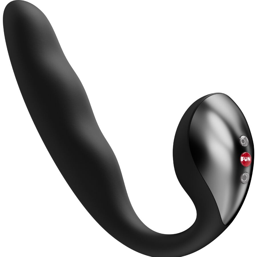 FUN FACTORY - ALLEGRO UGRADBENI DVOSTRUKI ZRAČNI PULSE VIBRATOR CRNI