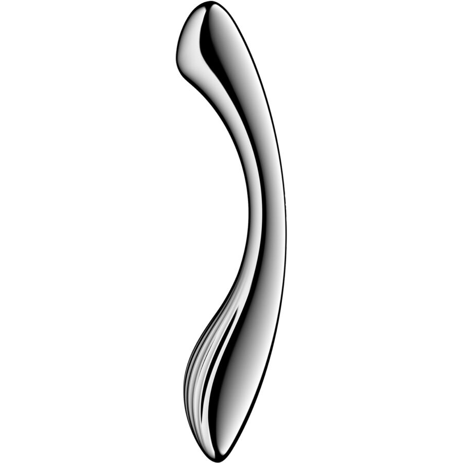 SATISFYER – PURE GRAVITY 1 DVOSTRANI DILDO OD NEHRĐAJUĆEG ČELIKA ZA G-TOČKU