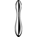SATISFYER - PURE GRAVITY 2 DVOSTRANI DILDO ZA G-TOČKU OD NEHRĐAJUĆEG ČELIKA
