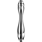 SATISFYER - PURE GRAVITY 2 DVOSTRANI DILDO ZA G-TOČKU OD NEHRĐAJUĆEG ČELIKA