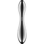 SATISFYER - PURE GRAVITY 3 DILDO ZA G-TOČKU S DVOSTRUKIM ZAVRŠETKOM OD NEHRĐAJUĆEG ČELIKA