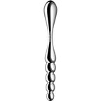 SATISFYER - STAR FORCE 1 DVOSTRANI DILDO OD NEHRĐAJUĆEG ČELIKA ZA G-TOČKU