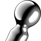 SATISFYER - STAR FORCE 2 DILDO OD NEHRĐAJUĆEG ČELIKA S DVA KRAJA ZA G TOČKU