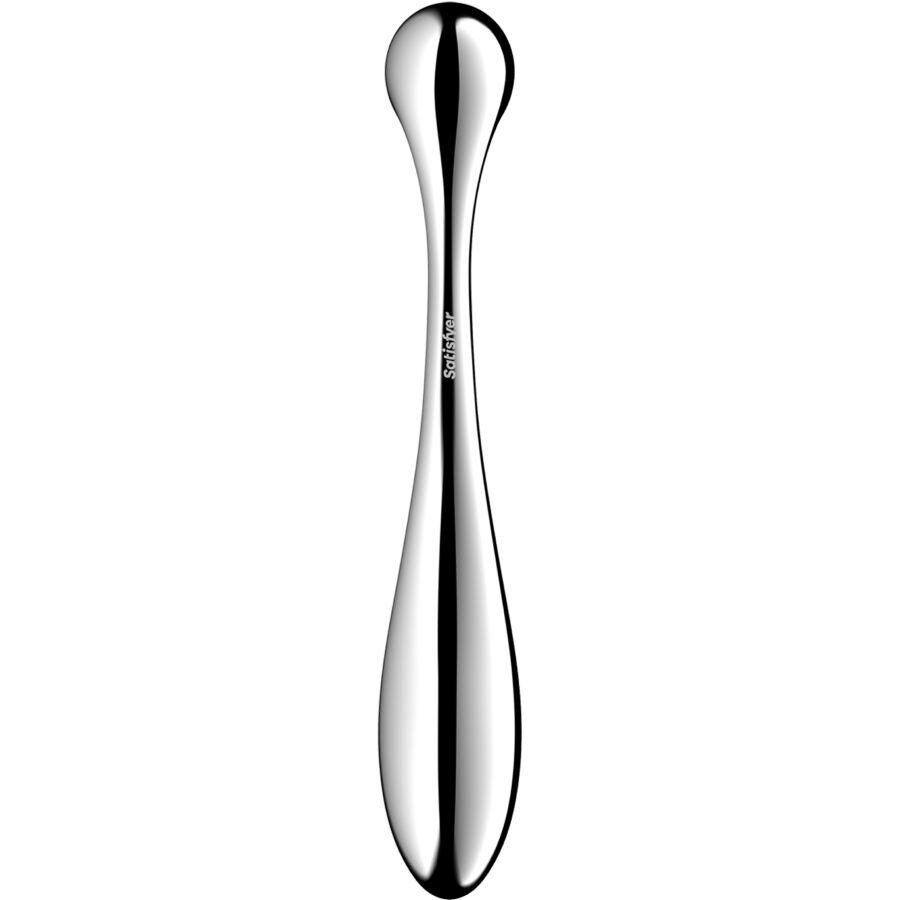 SATISFYER – STAR FORCE 4 OBOSTRANI G-SPOT DILDO OD NEHRĐAJUĆEG ČELIKA