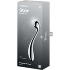 SATISFYER – STAR FORCE 4 OBOSTRANI G-SPOT DILDO OD NEHRĐAJUĆEG ČELIKA