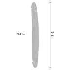 BUDI REALAN - DVOSTRUKI SILIKONSKI DILDO KARAMEL 40 CM