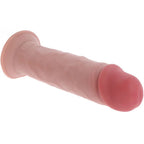 BUDITE REALNI - DELUXE DEBELI TPE DONG DVOSTRUKE GUSTOĆE 25,5 CM