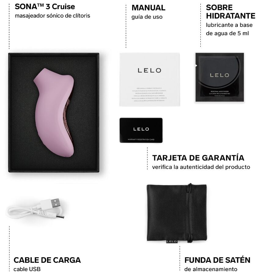 LELO - SONA 3 CRUISE STIMULATOR KLITORISA BLACK