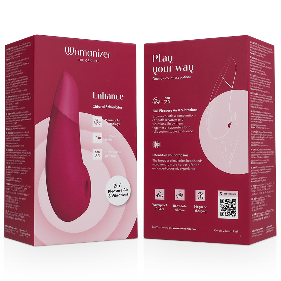 WOMANIZER - ENHANCE STIMULATOR KLITORISA PINK