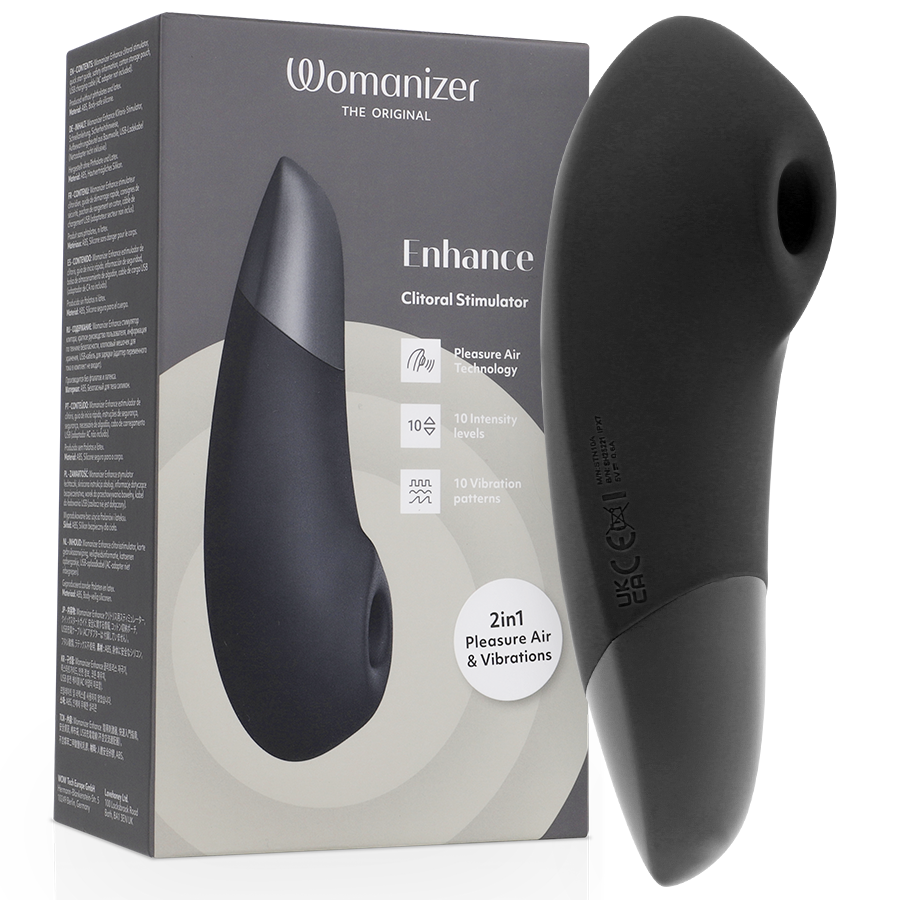WOMANIZER - ENHANCE STIMULATOR KLITORISA BLACK