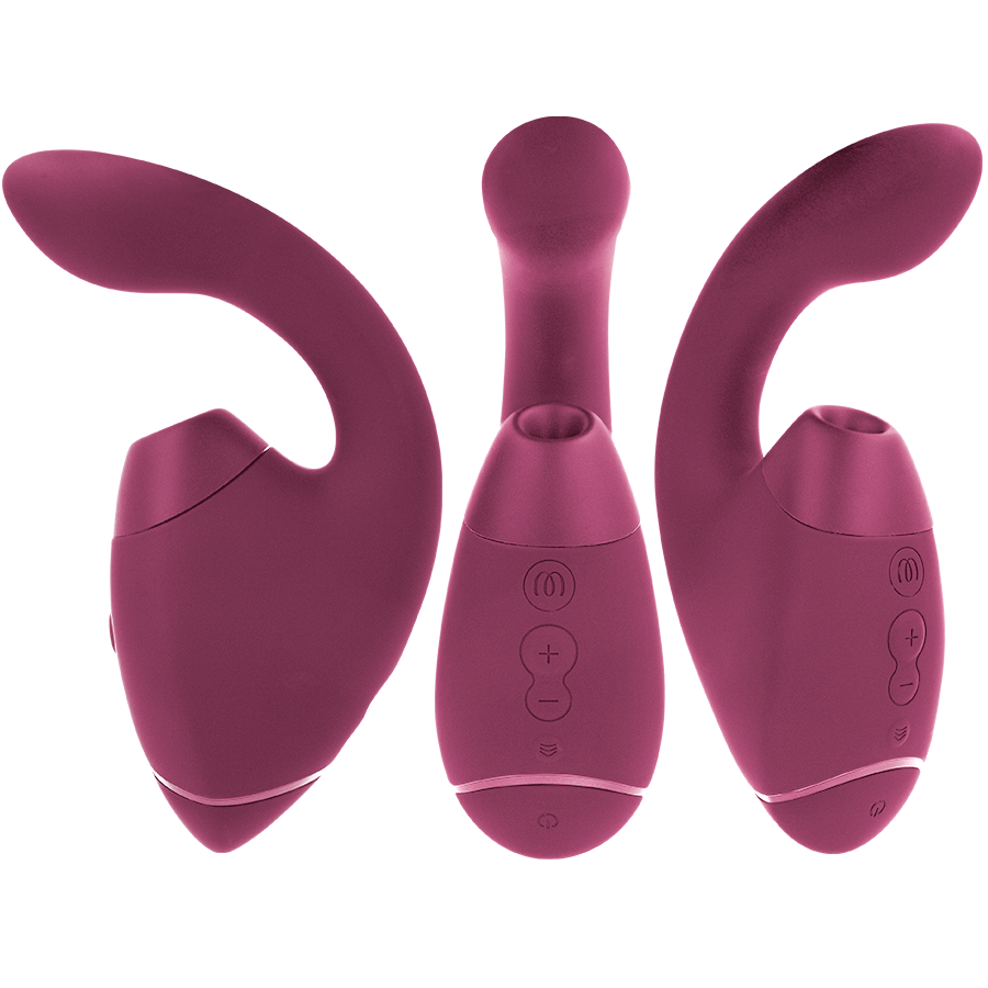 WOMANIZER - DUO NEXT DUAL CLITORAL & G-SPOT VIBRATOR DUSKY PINK