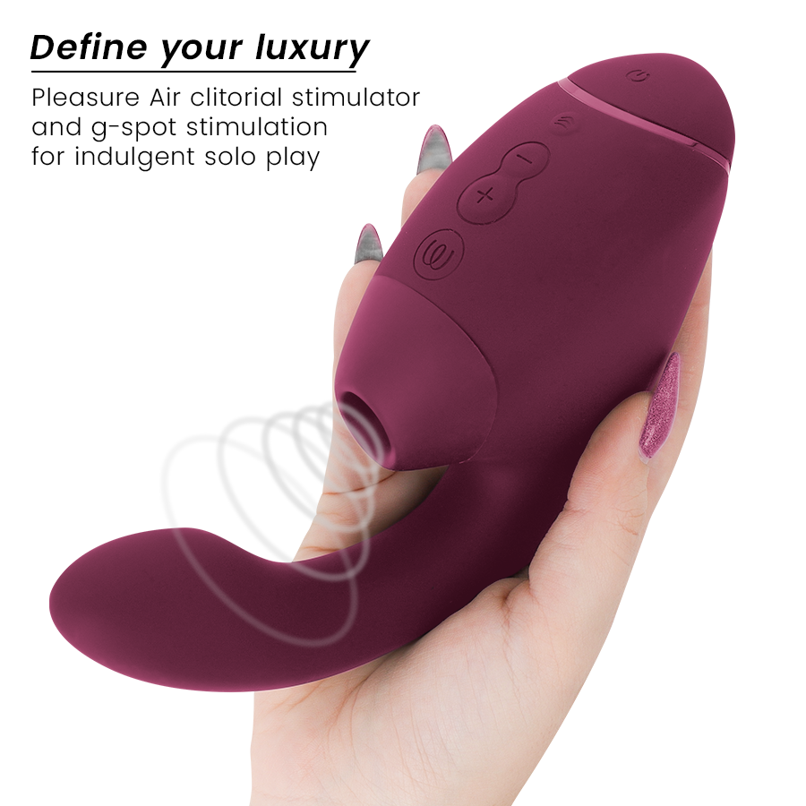 WOMANIZER - DUO NEXT DUAL CLITORAL & G-SPOT VIBRATOR DUSKY PINK