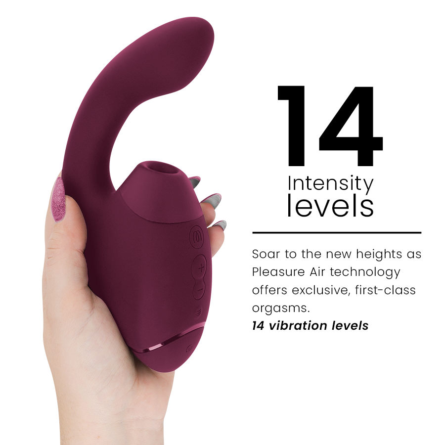 WOMANIZER - DUO NEXT DUAL CLITORAL & G-SPOT VIBRATOR DUSKY PINK