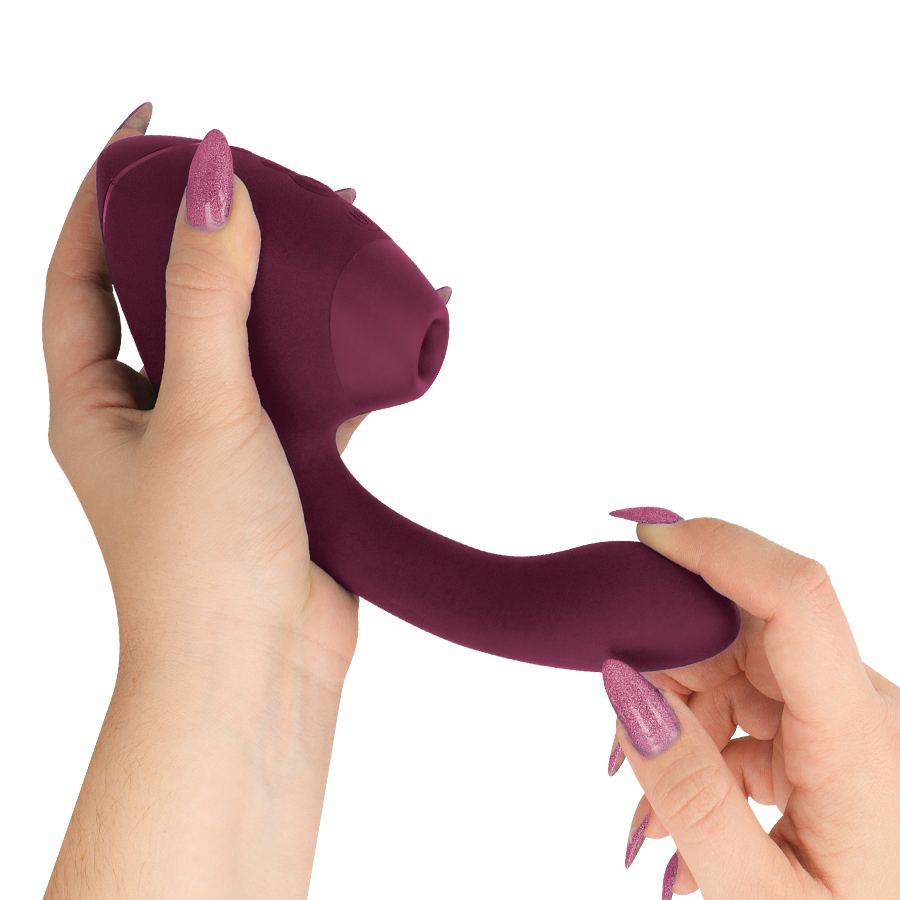WOMANIZER - DUO NEXT DUAL CLITORAL & G-SPOT VIBRATOR DUSKY PINK