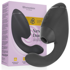 WOMANIZER - DUO NEXT DUAL CLITORAL & G-SPOT VIBRATOR BLACK