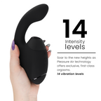 WOMANIZER - DUO NEXT DUAL CLITORAL & G-SPOT VIBRATOR BLACK