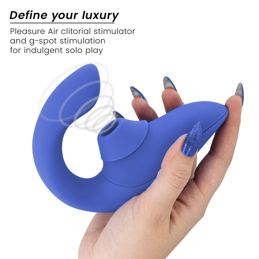WOMANIZER - BLEND RABBIT VIBRATOR BLUE
