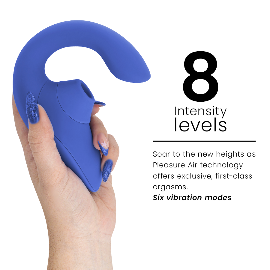 WOMANIZER - BLEND RABBIT VIBRATOR BLUE