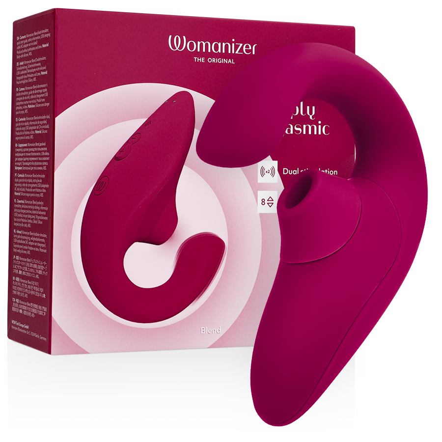 WOMANIZER - BLEND RABBIT VIBRATOR PINK