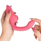 WOMANIZER - BLEND RABBIT VIBRATOR ROSE