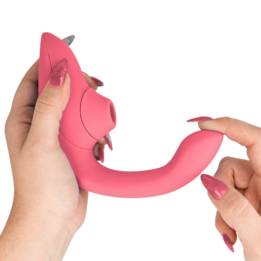 WOMANIZER - BLEND RABBIT VIBRATOR ROSE
