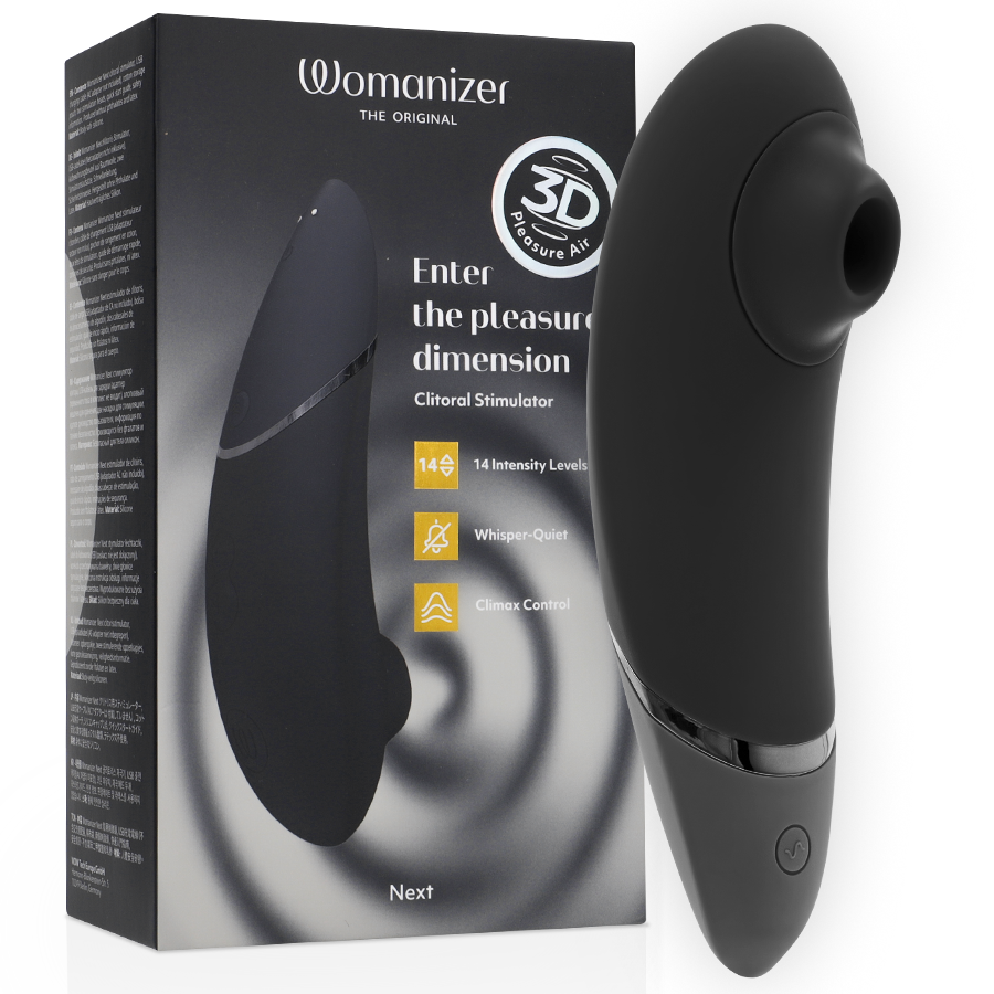 WOMANIZER - NEXT STIMULATOR KLITORISA BLACK