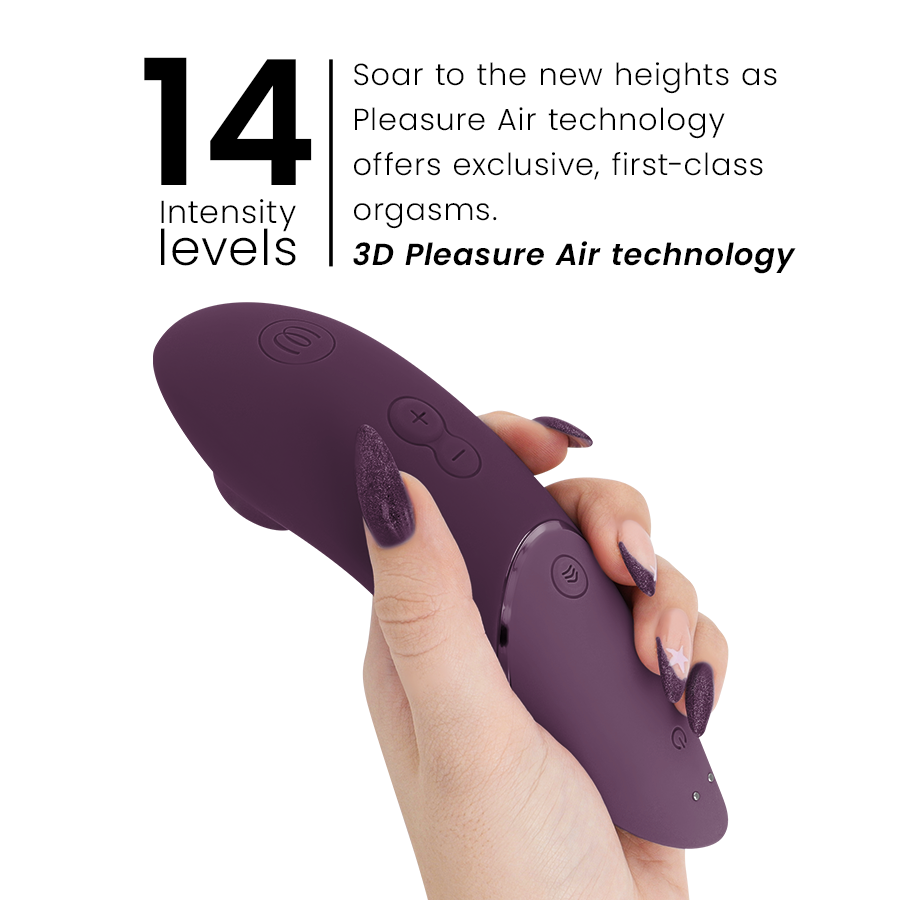 WOMANIZER - NEXT STIMULATOR KLITORISA DARK PURPLE