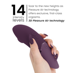 WOMANIZER - NEXT STIMULATOR KLITORISA DARK PURPLE