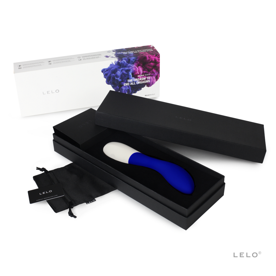 LELO - MONA WAVE G-SPOT VIBRATOR NOĆNO PLAVA