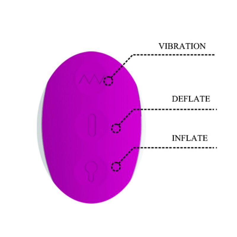 PRETTY LOVE - DEMPSEY RABBIT VIBRATOR NA NAPUHAVANJE
