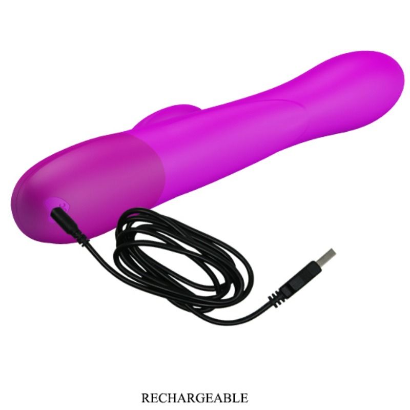 PRETTY LOVE - DEMPSEY RABBIT VIBRATOR NA NAPUHAVANJE