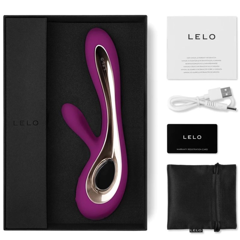 LELO - SORAYA 2 RABBIT & G-SPOT VIBRATOR PURPLE
