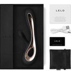 LELO - SORAYA 2 RABBIT & G-SPOT VIBRATOR -  BLACK 